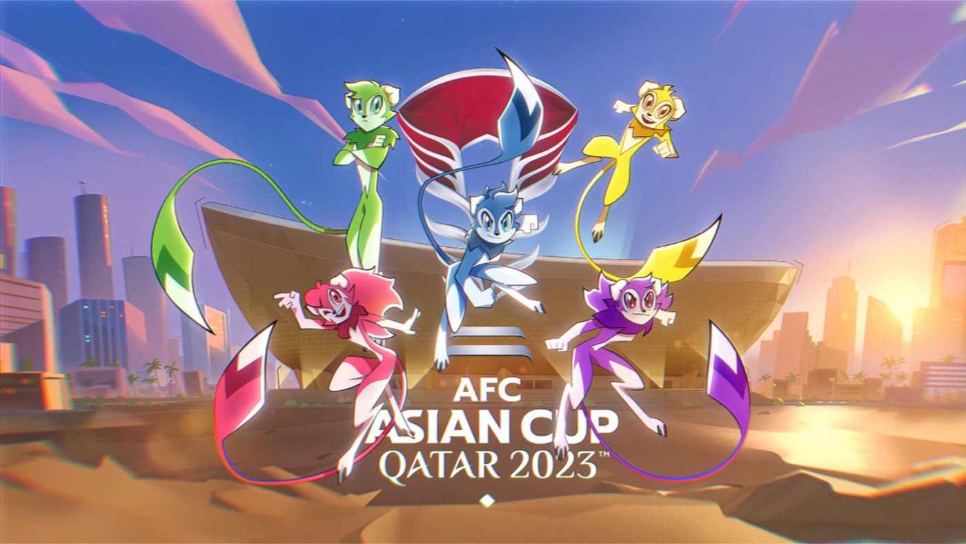 Asian Cup mascots