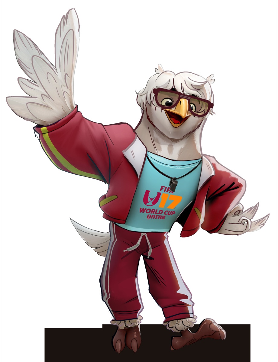 BOMA eagle mascot