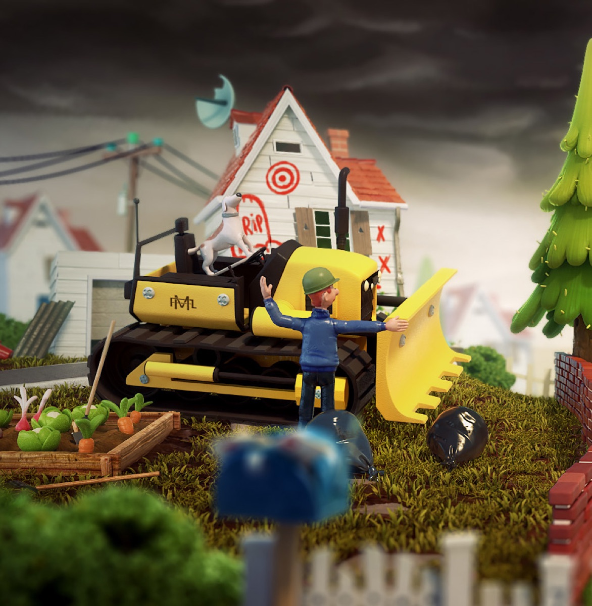 Farm diorama