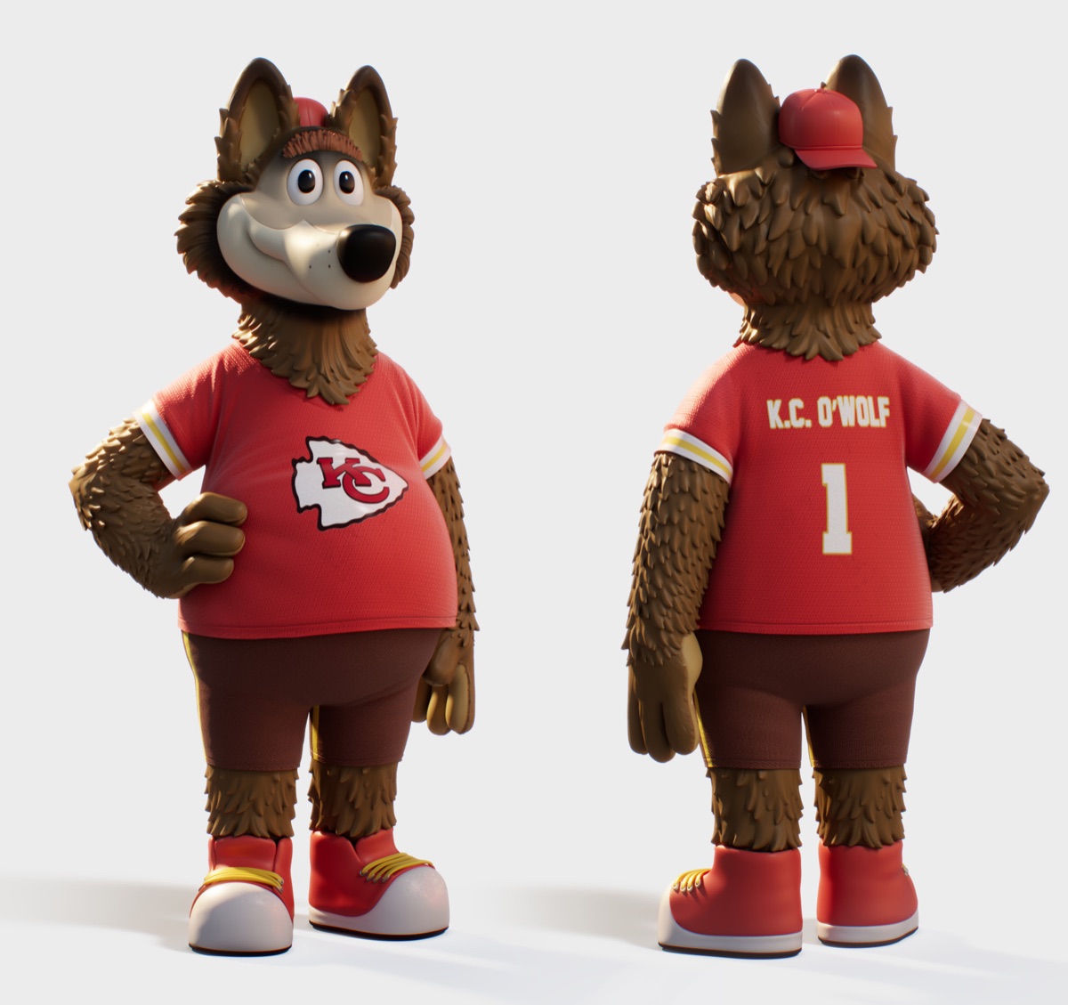 K.C. O'Wolf mascot